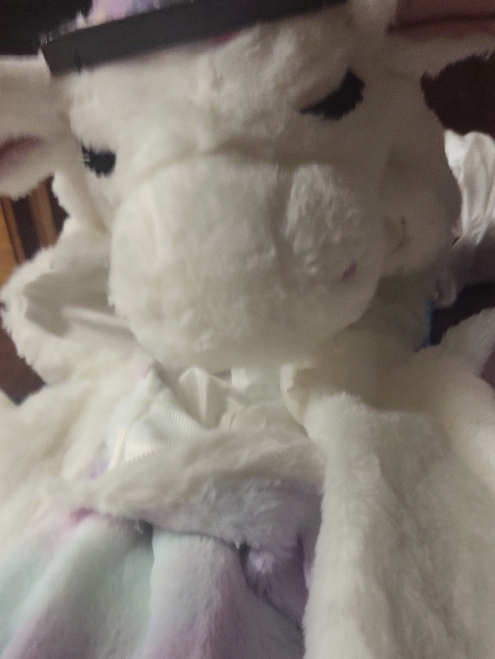 Target White and Pastel Lamb Plush Stuffed Animal